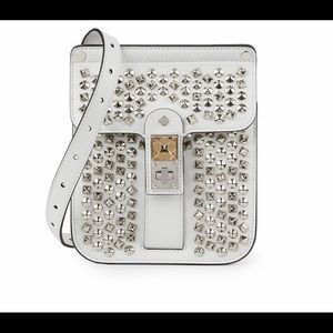 Proenza white studded purse